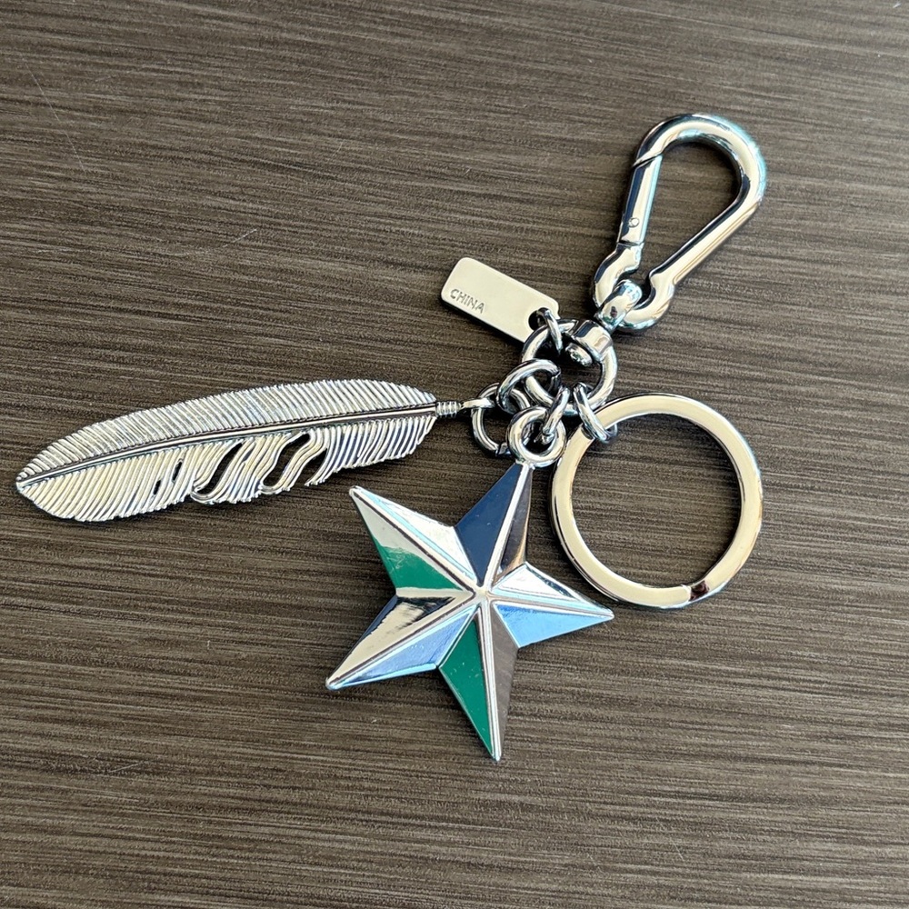 Coach 2017 Star Feather Bag Charm - Picture 6 of 9